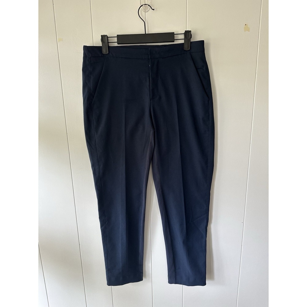 Lululemon On the Move Pants Womens Size 6 Navy Stretch Career Work Tapered